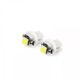 Set 2 Becuri LED Bord B8.5D 12V 0.25W 18lm SMD Carguard CLD002