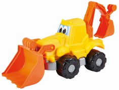 Jucarie 2 in 1 excavator si buldozer pentru copii, 2 ani+