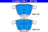 ATE 13.0460-7189.2 set placute frana,frana disc