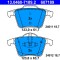 ATE 13.0460-7189.2 set placute frana,frana disc
