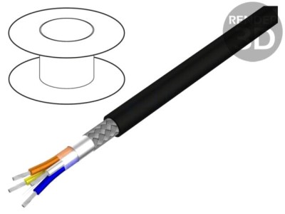 Cablu Ethernet S/FTP 4x22AWG 5e Alpha Essential Flexing, ALPHA WIRE foto