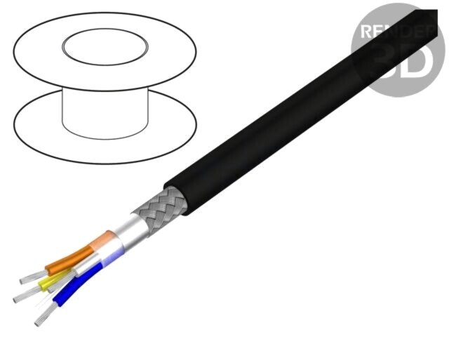 Cablu Ethernet S/FTP 4x22AWG 5e Alpha Essential Flexing, ALPHA WIRE
