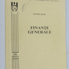 Pamfil Banc - Finante Generale - 20019 Alba Iulia