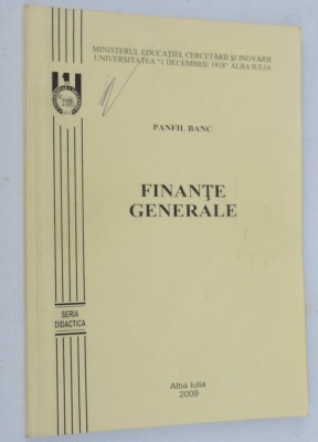 Pamfil Banc - Finante Generale - 20019 Alba Iulia foto