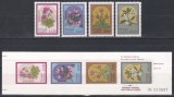 Madeira (Portugalia) 1983 - Flori, Serie + Carnet, MNH, Nestampilat