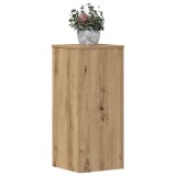 VidaXL Suporturi de plante, 2 buc., stejar artizanal, 30x30x70cm, lemn