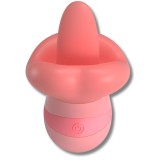 Cumpara ieftin Vibrator cu Limba, 10 Moduri de Vibratie si Lins, Stimulare Clitoris si Sani, Silicon Medical, Rezistent la Apa, Fara BPA, Usor de Curatat, Incarcare