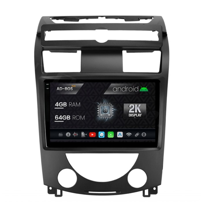 Navigatie 2K SsangYong Rexton (2006-2012), Android OS, S-Quadcore 4GB RAM + 64GB ROM, 10.36 Inch - AD-BGS100042K+AD-BGRKIT434