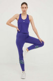 Cumpara ieftin Reebok leggins de antrenament Modern Safari femei, culoarea violet, modelator
