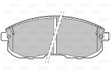 VALEO 301011 FIRST set placute frana,frana disc