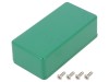 Carcasa universala HAMMOND 1590G2GR din aluminiu, verde, 50x100x31mm, IP54