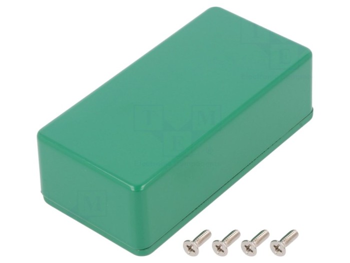 Carcasă universală aluminiu verde