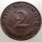 2.917 GERMANIA 2 REICHSPFENNIG 1939 E