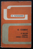 D. Vatamaniuc - G. Coșbuc - o privire asupra operei literare