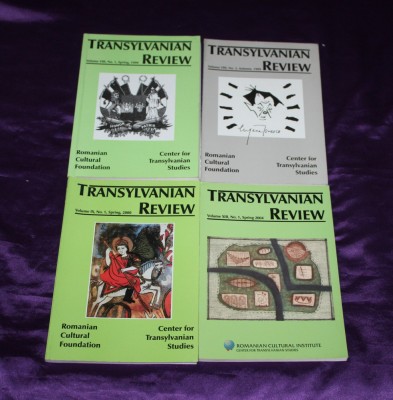 Lot 4 reviste Transylvanian Review 1999 2000 2004 foto