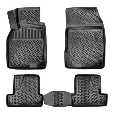 Set Covorase Auto Cauciuc dedicate Renault Megane 3 Hb 2008-2016 foto