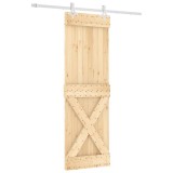 Cumpara ieftin Usa glisanta cu set de feronerie 70x210 cm, lemn masiv de pin