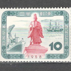Japonia.1958 100 ani Portul ptr. vapoare straine GJ.57