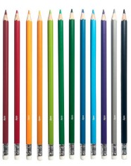 Set 12 creioane colorate - Un-Mistakeables | Ooly