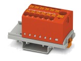 Conector de şine 24A, 690V, push-in