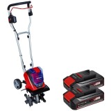 Einhell GE-CR 30 Li PXC + Twinpack CB - Sapatoare 300 mm + Set 2 acumulatori Li-Ion 18 V 2.5 Ah