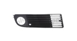 Grila bara Audi A6 (C5), 05.1997-09.1999, montare fata, dreapta, negru; shallow; gauri lampa ceata, B-Series, 4B0 807 682; 4B0807682