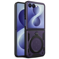 Husa pentru Samsung Galaxy Z Flip8 Asteroid GSM CamGuard Pro, Purple