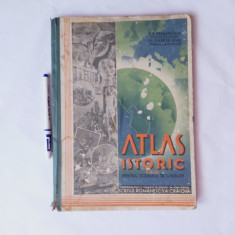 ATLAS ISTORIC PENTRU SCOLILE SECUNDARE-P.P.PANAITESCU-1935 S1.