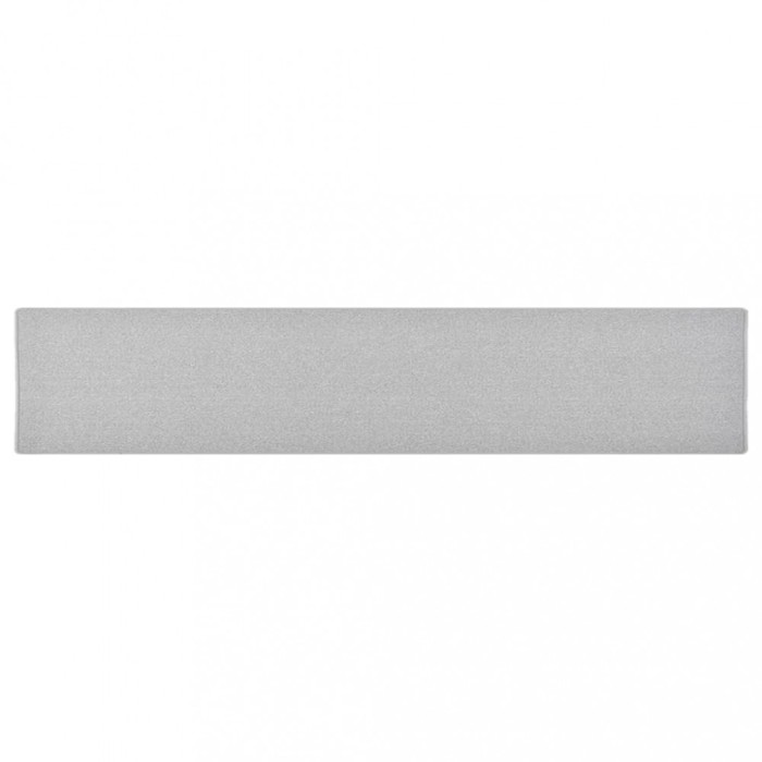 Covor traversă, gri deschis, 80x400 cm
