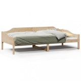 Gossi cadru de pat fara saltea, 80x200 cm, lemn masiv de pin