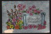 CPIB 19861 CARTE POSTALA - SINCERE FELICITARI, ARGINTIE, Circulata, Fotografie