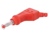 Mufă Banană 4mm 32A 600V Roșie