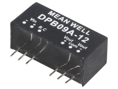 Convertor DC/DC 9W 9-18V la 12V/-12V SIP8 DPB09A-12 foto