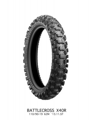 Anvelopa Bridgestone BattleCross X40 110/90-19 62M TT NHS Cod Produs: MX_NEW 03130488PE foto