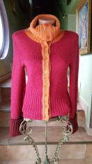 MINUNAT CARDIGAN GROS KOOKAI ORIGINAL LANA TALIA 2 MADE IN FRANCE foto