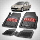 Cumpara ieftin Covorase Auto Tip Tavita Compatibile Peugeot 307 FL (SW 2005-2008) Red