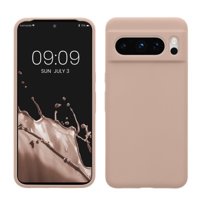 Husa Kwmobile pentru Google Pixel 8 Pro, Roz, Silicon, KWM0000208G022C foto