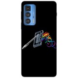 Husa compatibila cu Motorola Moto G71 5G model Mixtape, Silicon, TPU, Viceversa, Transparent, Carcasa