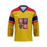 Echipa națională de hochei tricou de hochei Luk&aacute;&scaron; Sedl&aacute;k 2024 CCM Fandres replica - M