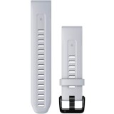 Curea Smartwatch Garmin, QuickFit&reg;, 20 mm, silicon, Whitestone