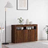 vidaXL Bufet Stejar Maro Lemn Ingineresc 116 x 30 x 75 cm Bufet