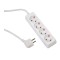 Prelungitor cu 4 prize, 3.0mx1.5mm, fara intrerupator, Makalonl 700757