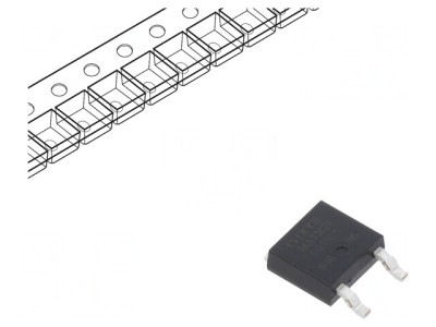 Diodă Redresoare SMD 1,2kV 10A TO252AA foto