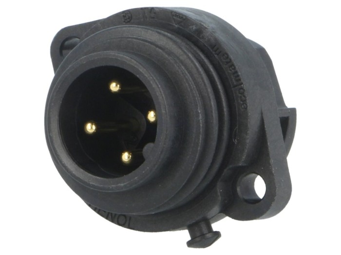 Conector Circular Soclu 4 PIN Aurit
