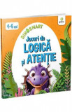 Jocuri de logica si atentie. Dinosmart