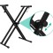 Stativ profesional pentru orga sau playere de dj,stativ dublu,metalic.