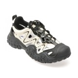 Pantofi sport GRYXX alb-negru, 24311, din material textil
