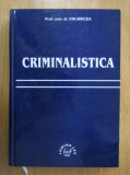 Ion Mircea - Criminalistica (1998, editie cartonata)