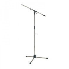 Suport telescopic pentru microfon, 115-170 cm, inaltime reglabila, corp metalic