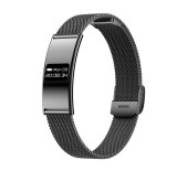 Cumpara ieftin iSEN B8 Ceas Inteligent, Negru cu bratara Gri, Aliaj de zinc, Ritm Cardiac Oxigen Sange, Detectare Presiune, Urmarire Somn Activitate, Sanatate Femei,